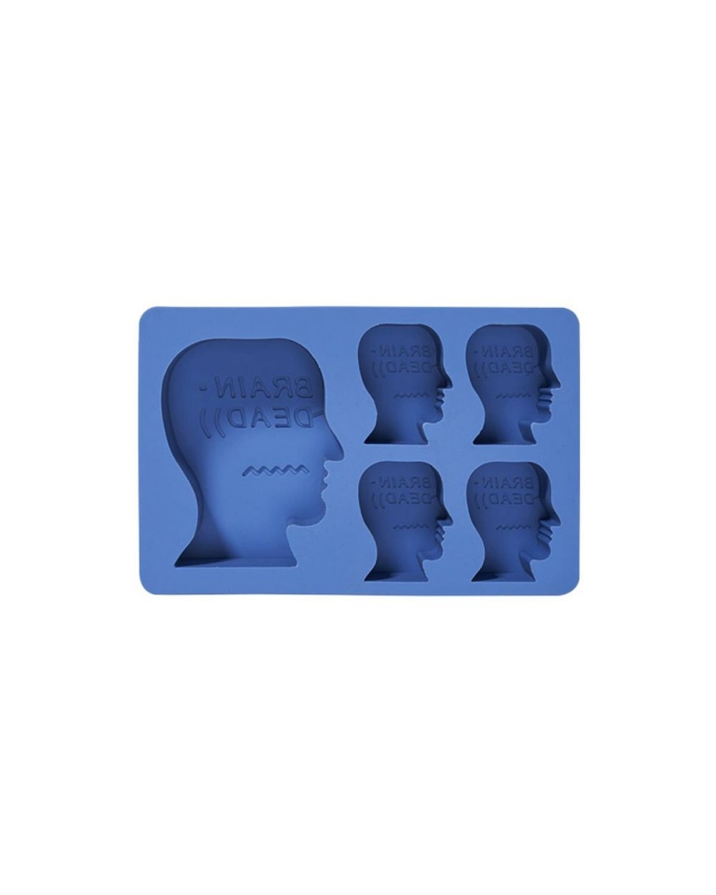 Blue Brain Dead Brain Freeze Logohead Ice Tray Homeware | USA KESW90134