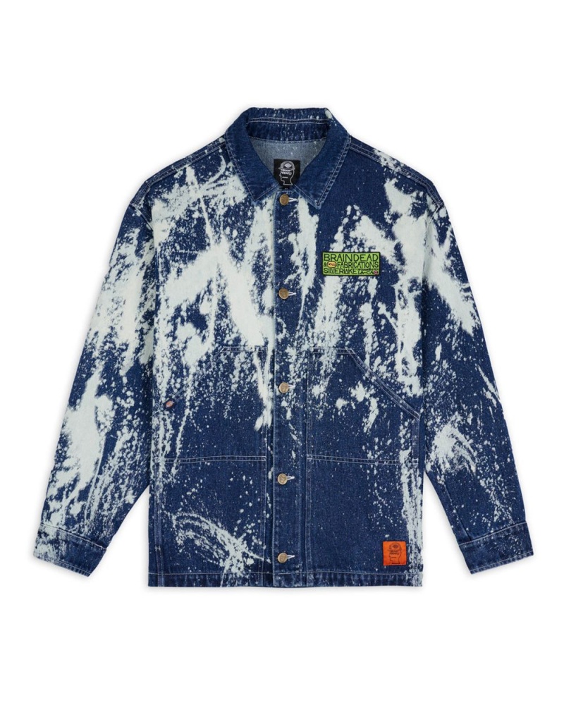 Blue Brain Dead Dickies Gardening Jacket | USA ZCJU41360