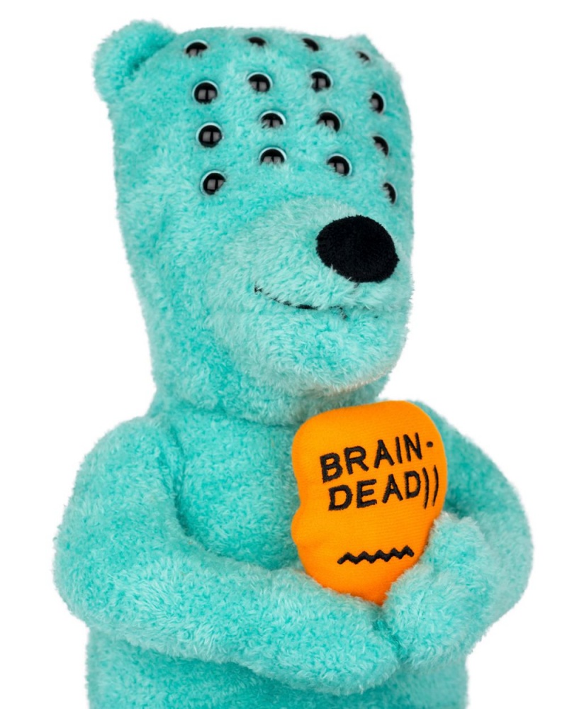 Blue Brain Dead Kids Teddy Bear Toy | USA JLUD30186