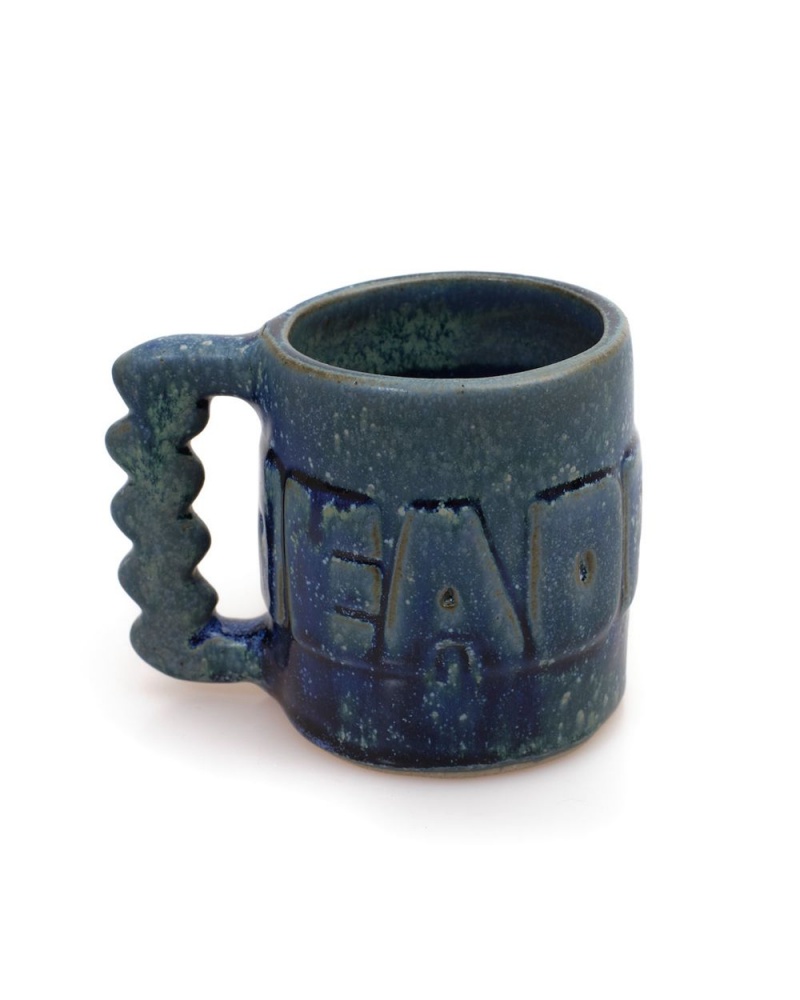 Blue Brain Dead Mexico Ceramic Mug Homeware | USA EBAJ56230