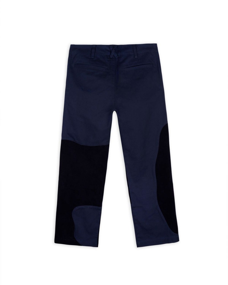 Blue Brain Dead Organic Panel Pant | USA YKOP75918