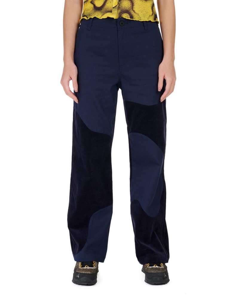 Blue Brain Dead Organic Panel Pant | USA YKOP75918