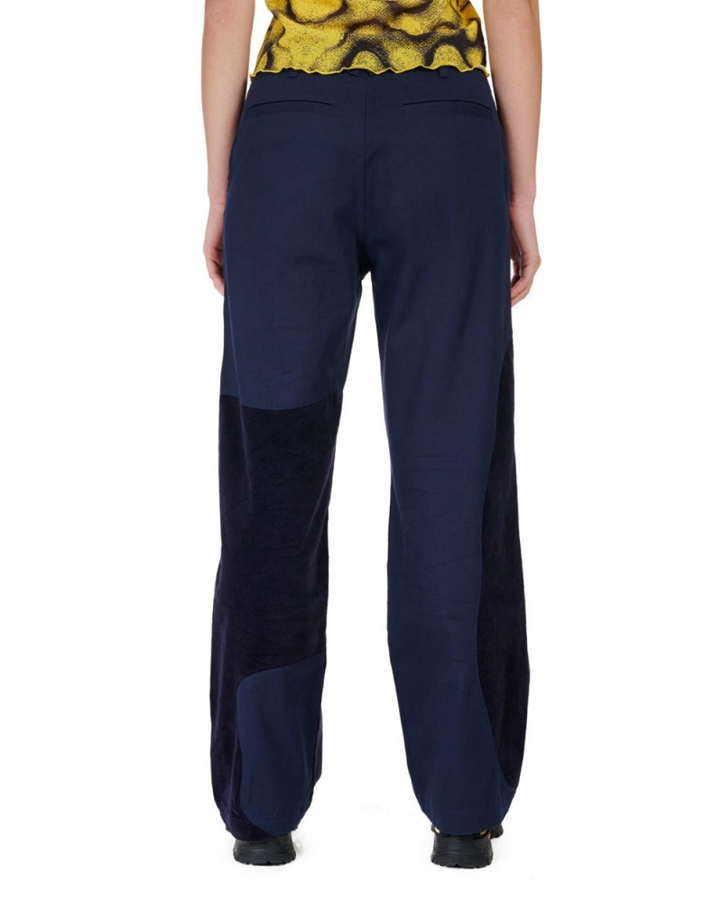 Blue Brain Dead Organic Panel Pant | USA YKOP75918