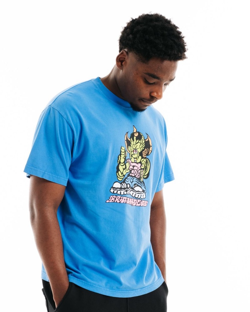 Blue Brain Dead Small Fry T-Shirt | USA FLEJ95481