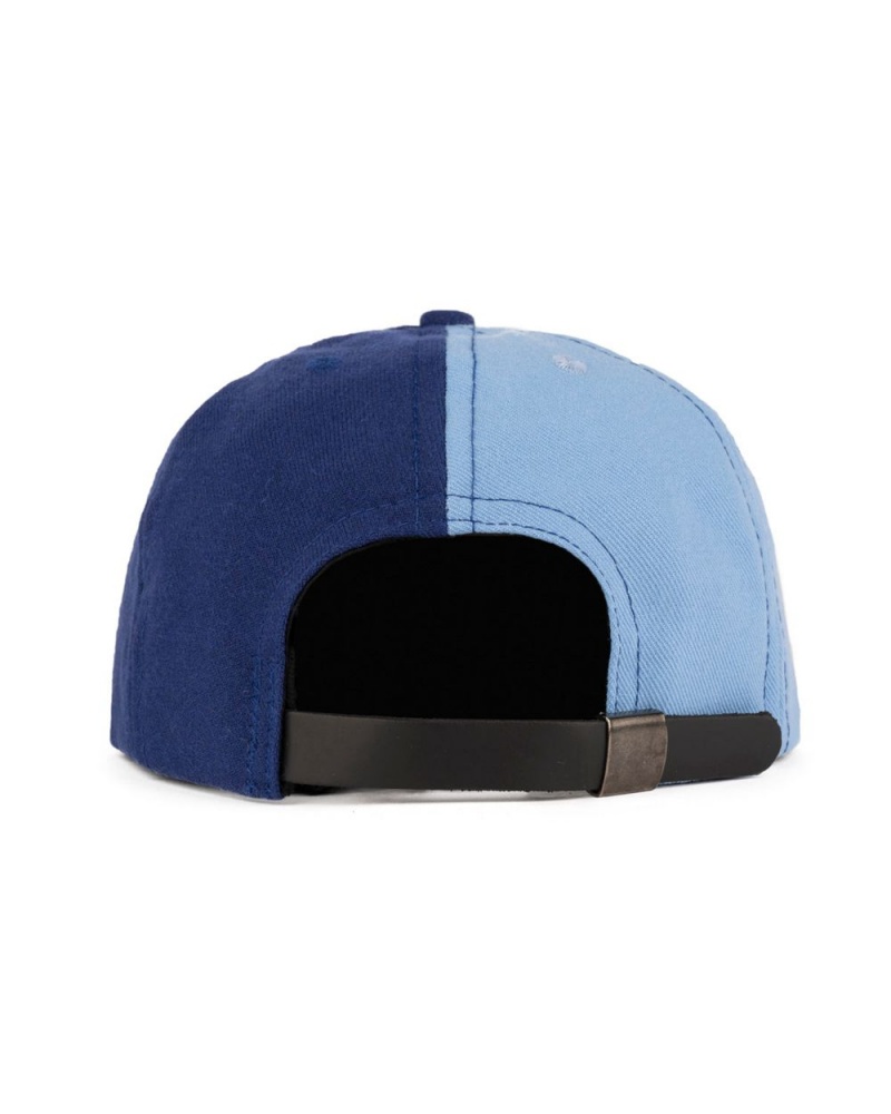 Blue Brain Dead Wool Logohead Split Hat | USA SZYD27165