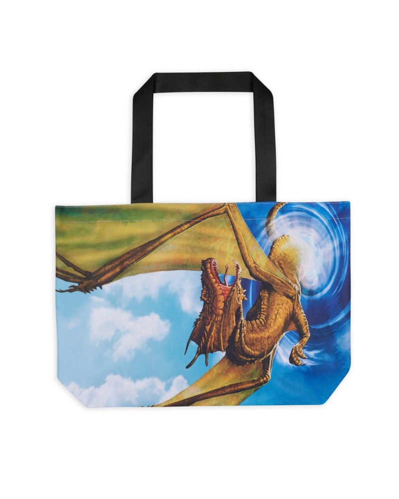 Blue Brain Dead X Magic: The Gathering Boomerang Tote Bag | USA GNXA67219