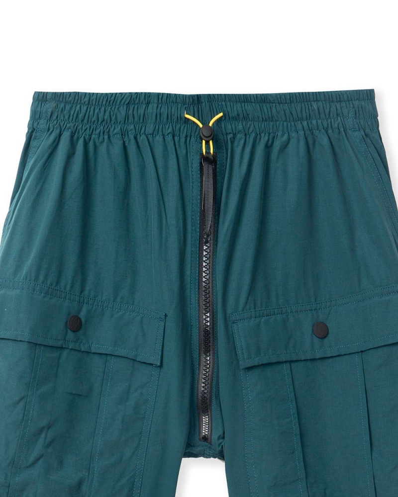 Blue Green Brain Dead Nylon Flight Pant | USA DAFC31028