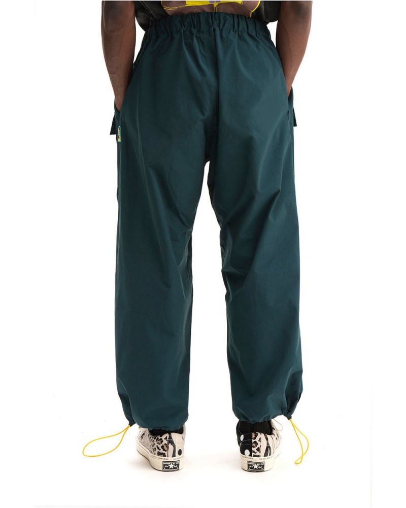 Blue Green Brain Dead Nylon Flight Pant | USA DAFC31028