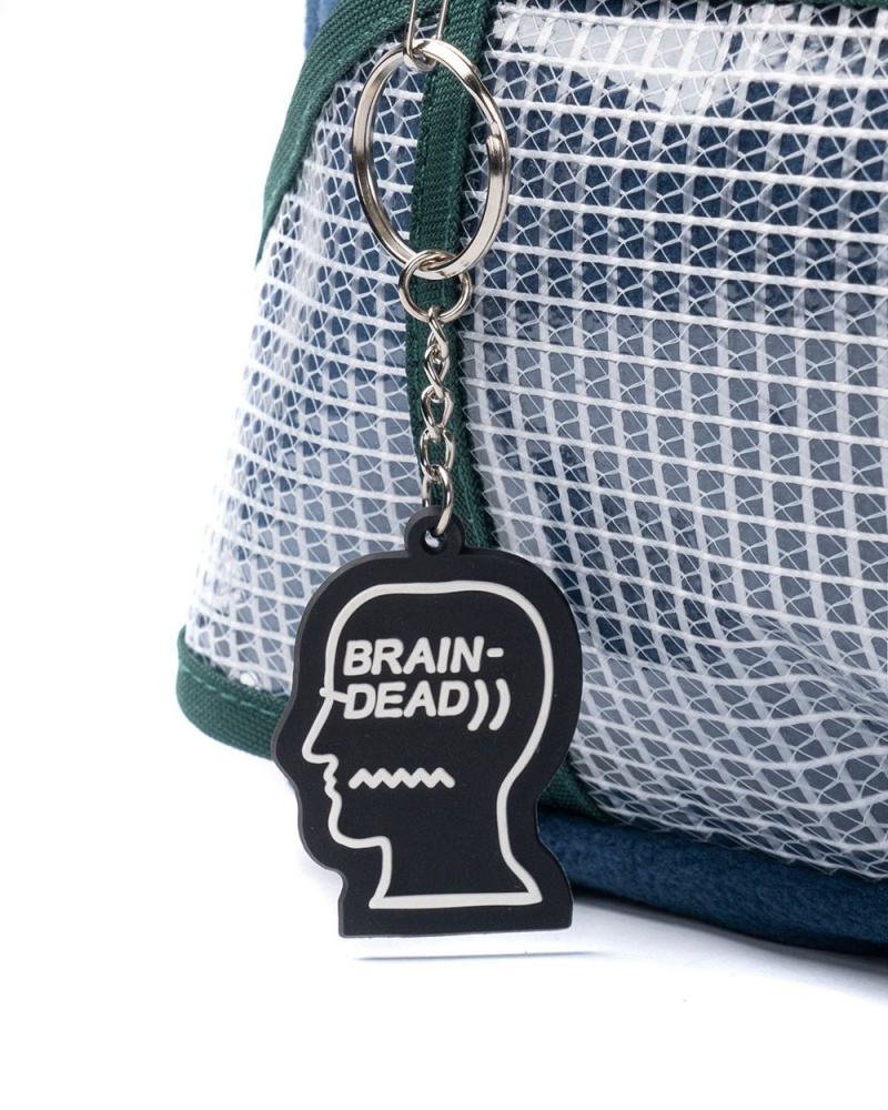 Blue Green Brain Dead Rush Hour Fanny Pack Bag | USA VQBH80793