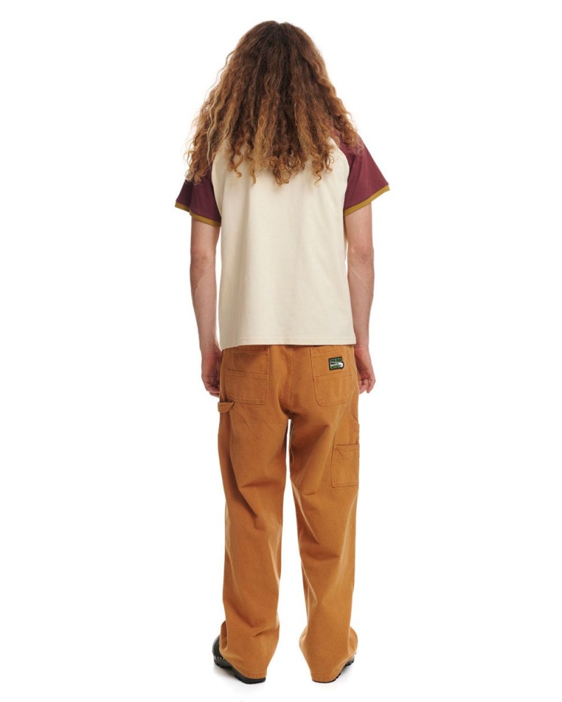 Brown Brain Dead Canvas Gardening Pant | USA RNBP68154