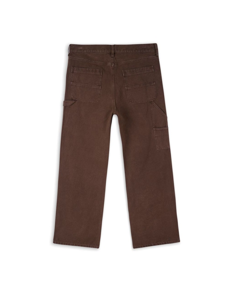 Brown Brain Dead Double Knee Utility Pant | USA DTWE57062