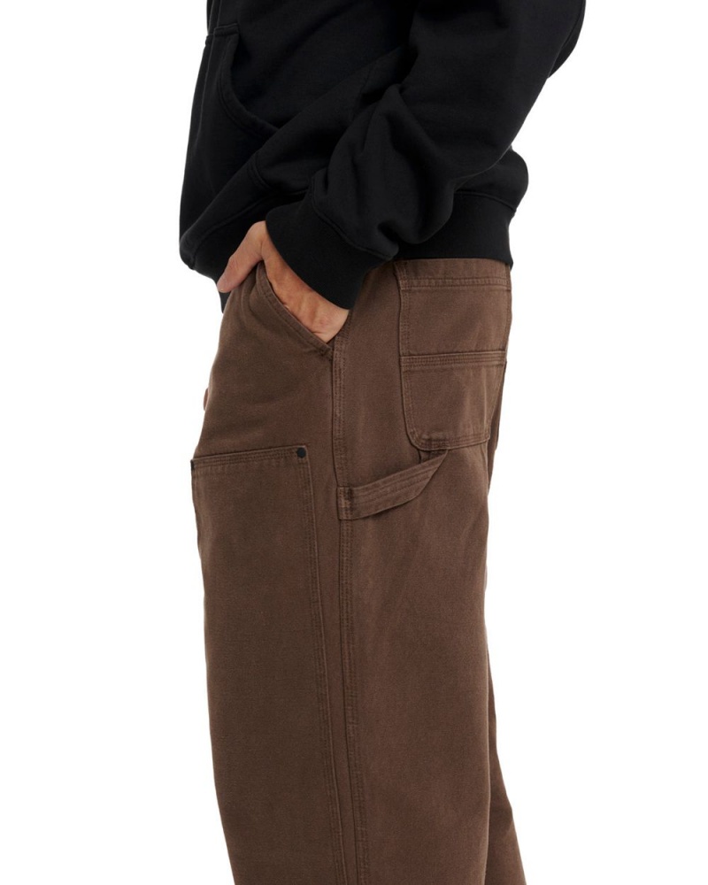 Brown Brain Dead Double Knee Utility Pant | USA DTWE57062