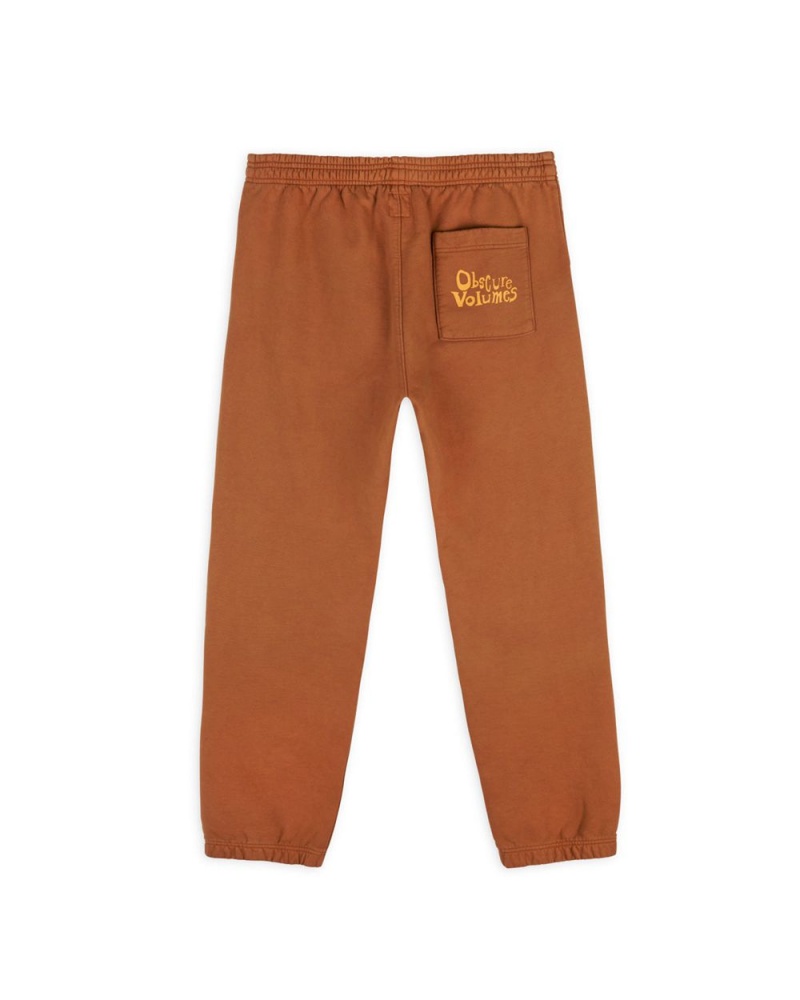 Brown Brain Dead Independent Classics Sweatpant | USA MWHI19874