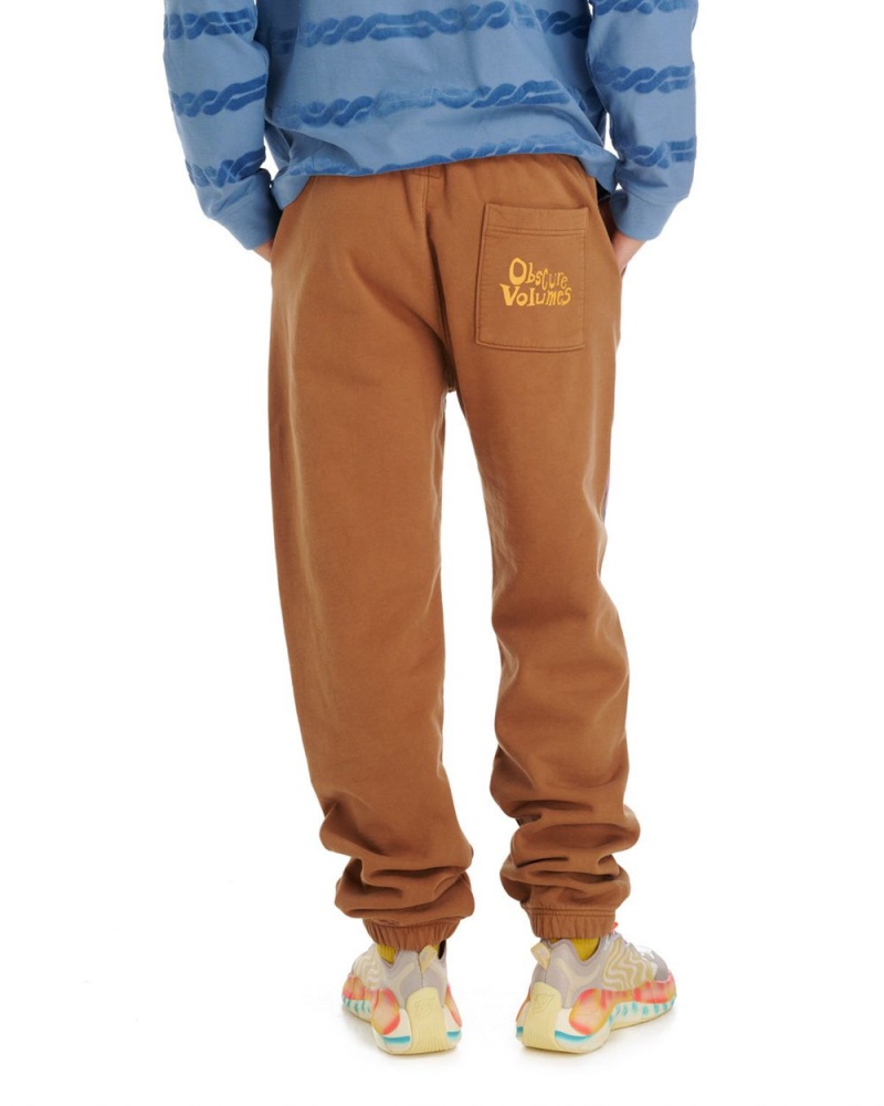 Brown Brain Dead Independent Classics Sweatpant | USA MWHI19874