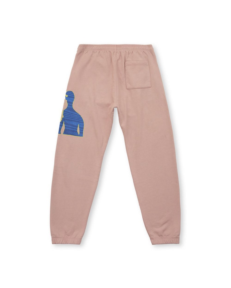 Brown Brain Dead Jazz Flute Sweat Pant | USA CXWS29784