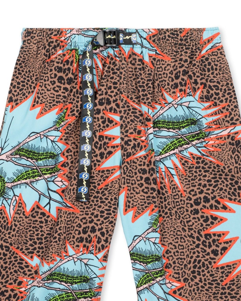 Brown Brain Dead Mutated Cheetah Climber Pant | USA FUNH95078