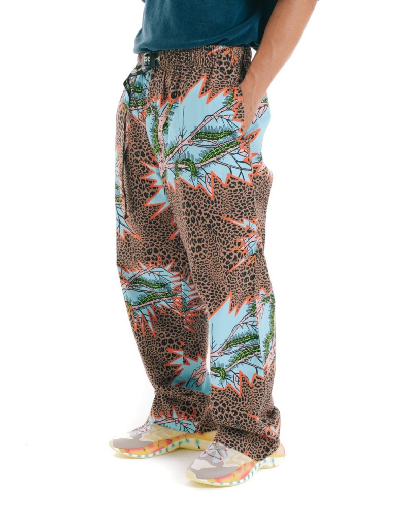 Brown Brain Dead Mutated Cheetah Climber Pant | USA FUNH95078