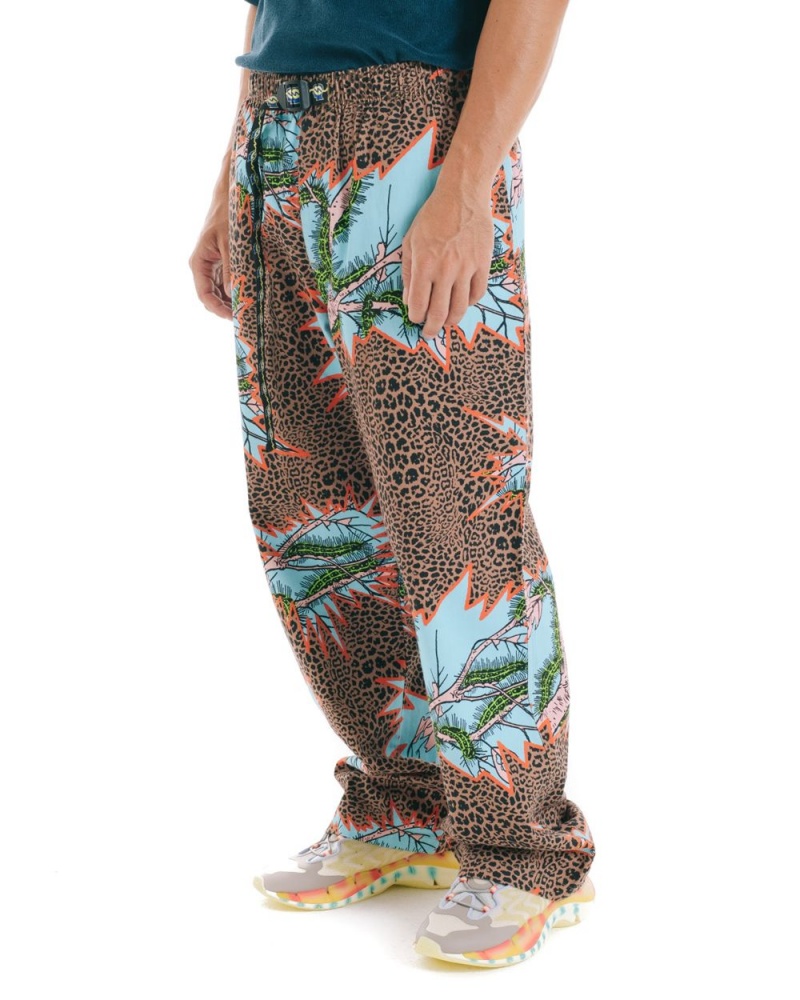 Brown Brain Dead Mutated Cheetah Climber Pant | USA FUNH95078