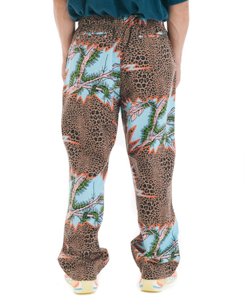 Brown Brain Dead Mutated Cheetah Climber Pant | USA FUNH95078