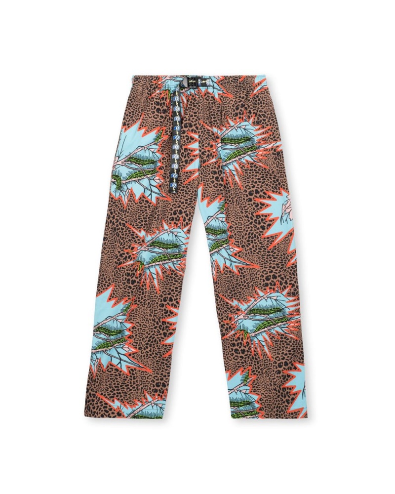 Brown Brain Dead Mutated Cheetah Climber Pant | USA FUNH95078