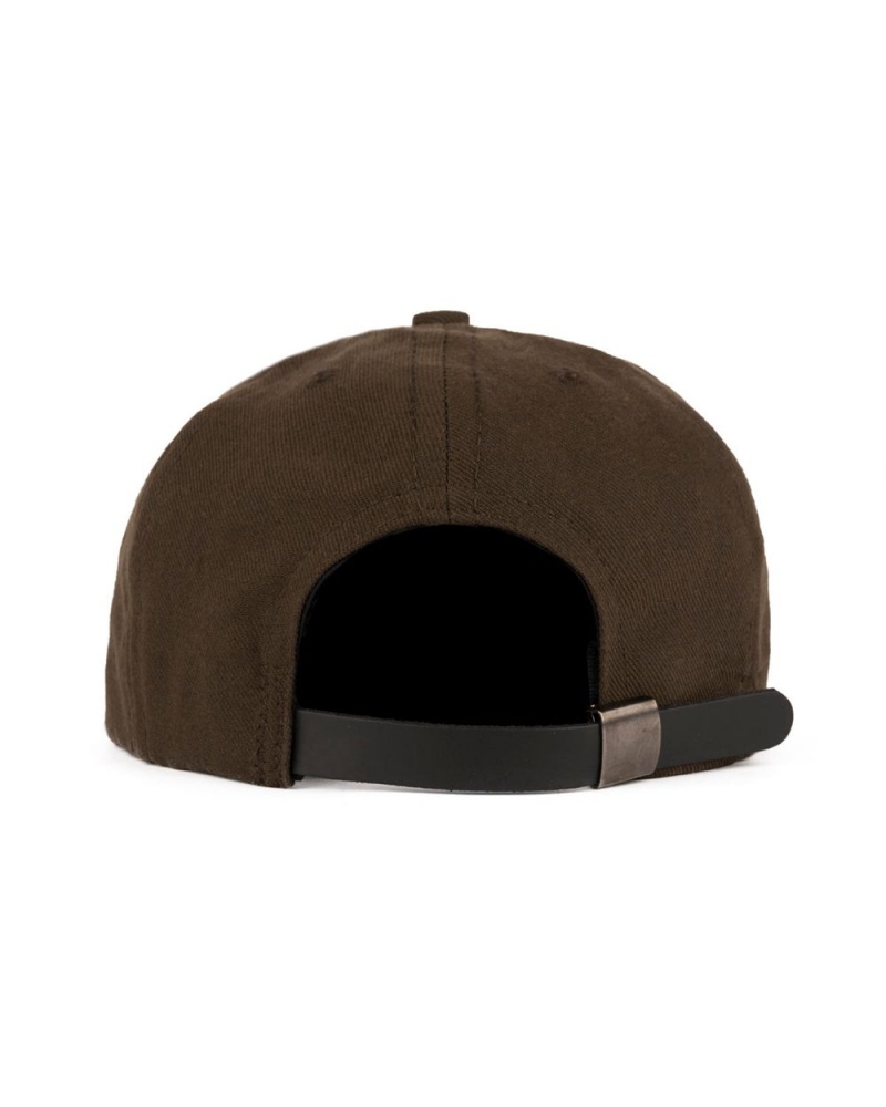 Brown Brain Dead Wool Logohead Hat | USA UING47651