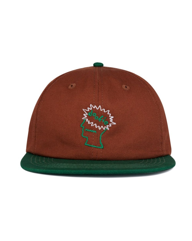 Brown Brain Dead X Green Day Dookie Hat | USA KSMP26498