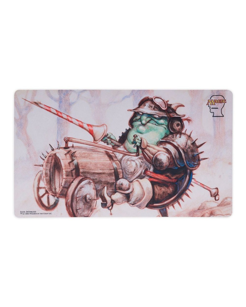 Brown Brain Dead X Magic: The Gathering Goblin War Buggy Playmat Homeware | USA UIQO38407