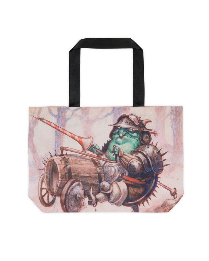 Brown Brain Dead X Magic: The Gathering Goblin War Buggy Tote Bag | USA QJEW31286