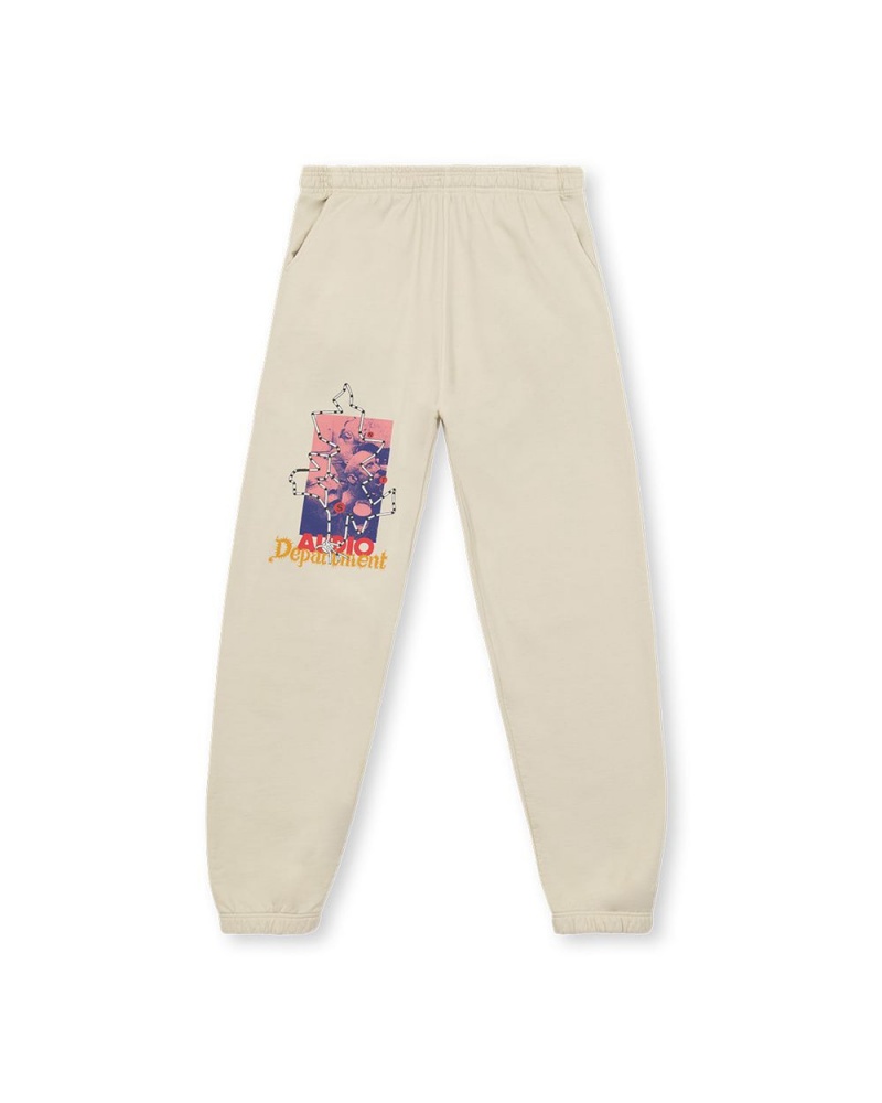 Brown Brain Dead X Nts Audio Department Sweat Pant | USA CRNX09178