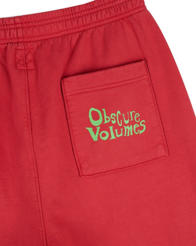 Burgundy Brain Dead Independent Classics Sweatpant | USA MLUV91582