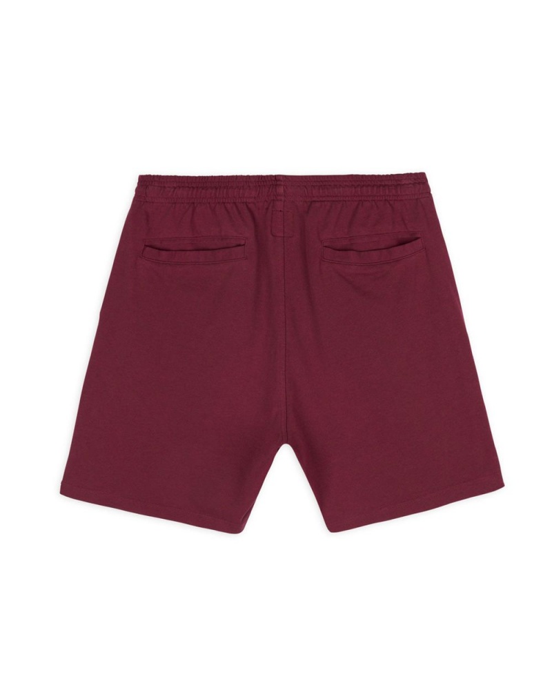 Burgundy Brain Dead Indie Classics Jersey Shorts | USA OCMH87453