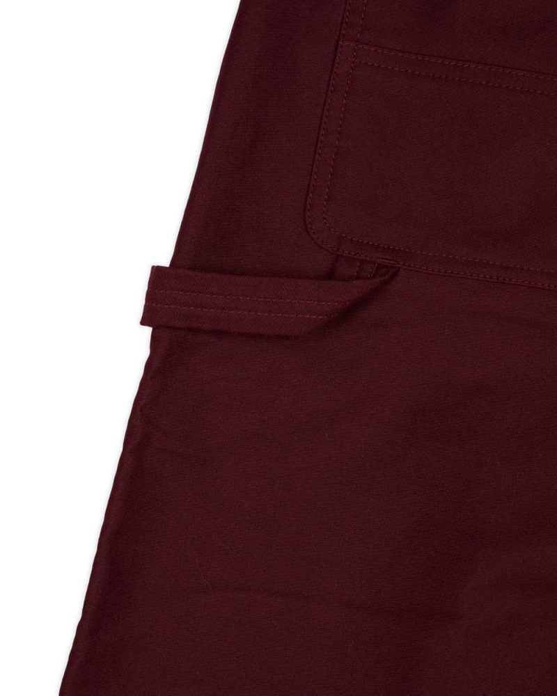 Burgundy Brain Dead Moleskin Double Knee Utility Pant | USA ZPTH57309