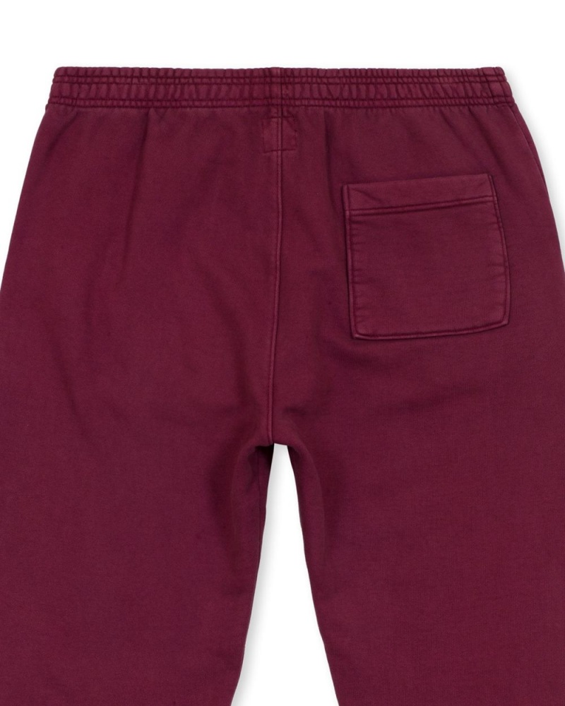 Burgundy Brain Dead Paintman Sweat Pant | USA MOQE51368