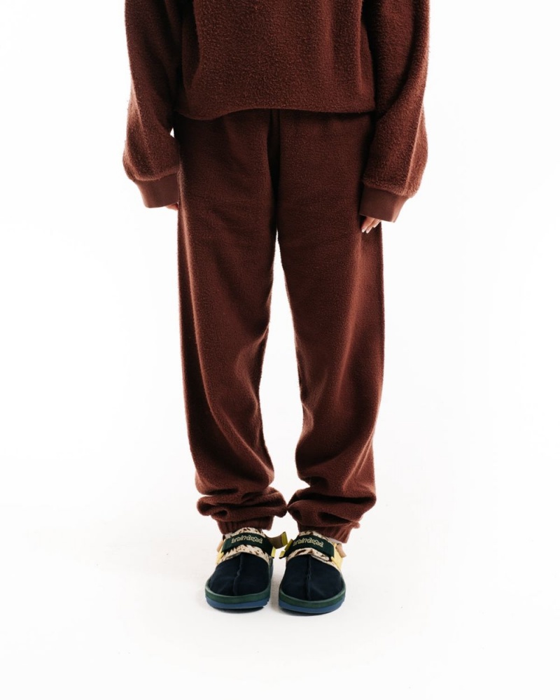 Chocolate Brain Dead Reverse Fleece SweatW/Pvc Pant | USA LFKO52890