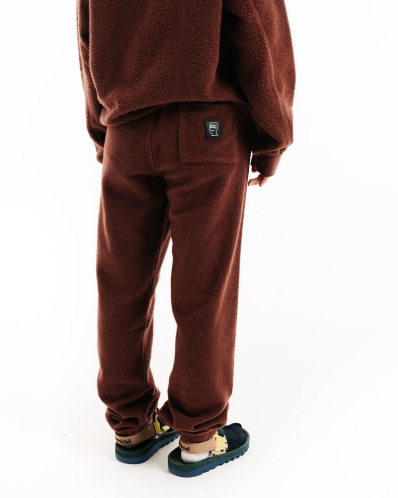 Chocolate Brain Dead Reverse Fleece SweatW/Pvc Pant | USA LFKO52890