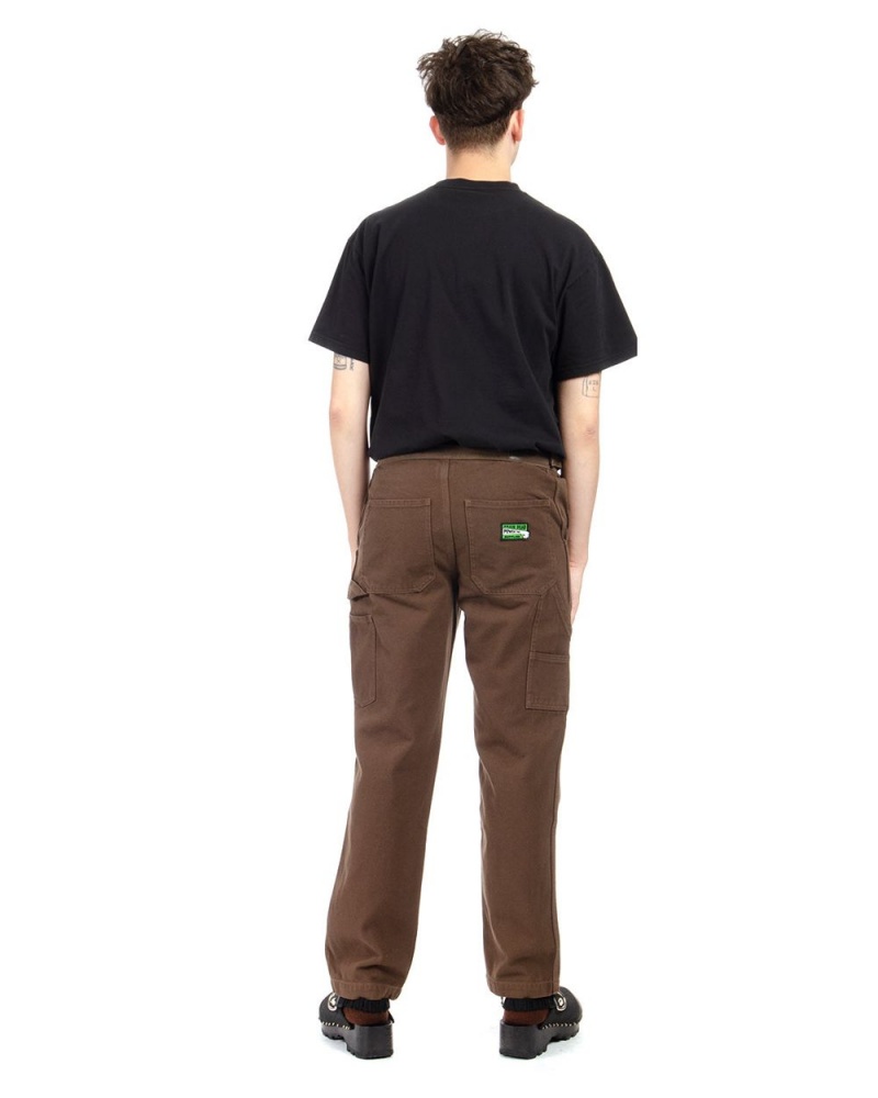 Chocolate Brain Dead Washed Hard/Software Velcro Carpenter Pant | USA GYSH13476