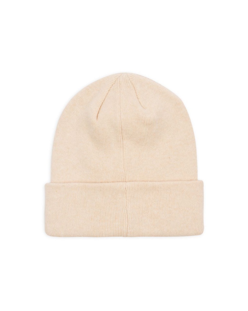 Cream Brain Dead Logo Head Wool Beanie | USA KWBM34567