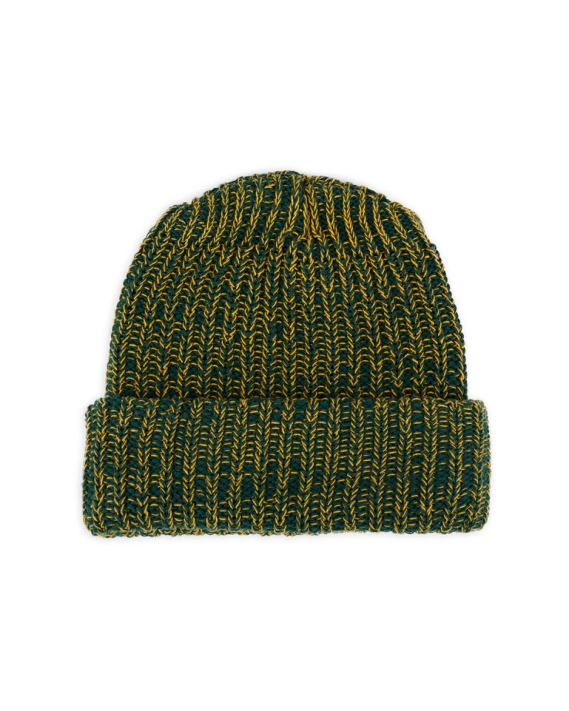 Gold Brain Dead Logohead Beanie | USA QUWG01576