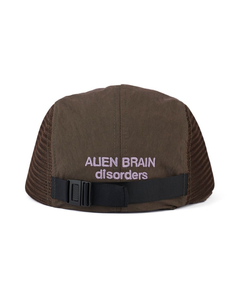 Green Brain Dead Alien Brain Sun Hat | USA CQNK87529