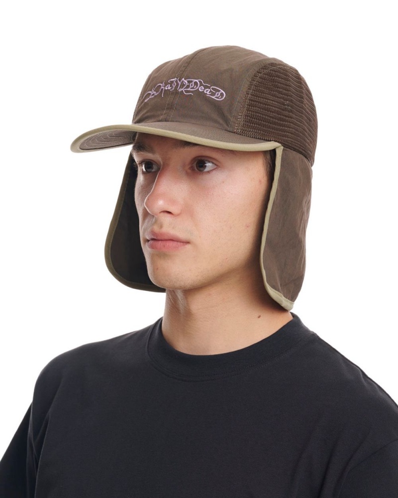 Green Brain Dead Alien Brain Sun Hat | USA CQNK87529