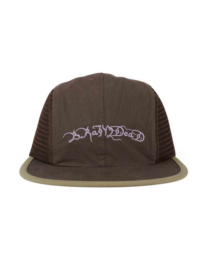 Green Brain Dead Alien Brain Sun Hat | USA CQNK87529