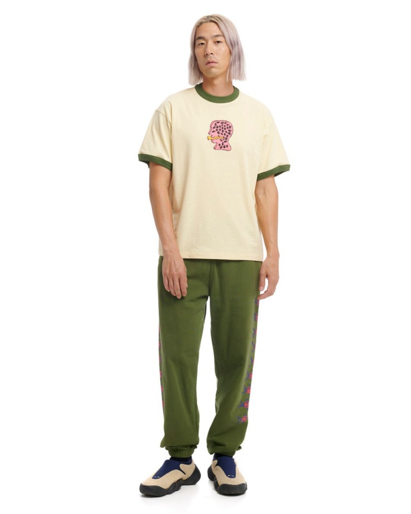 Green Brain Dead Box Man Sweatpant | USA MAHF31976