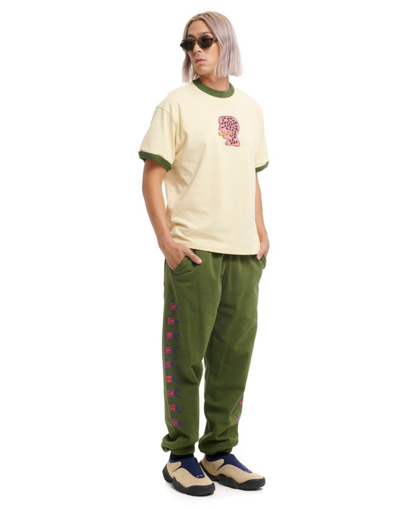 Green Brain Dead Box Man Sweatpant | USA MAHF31976