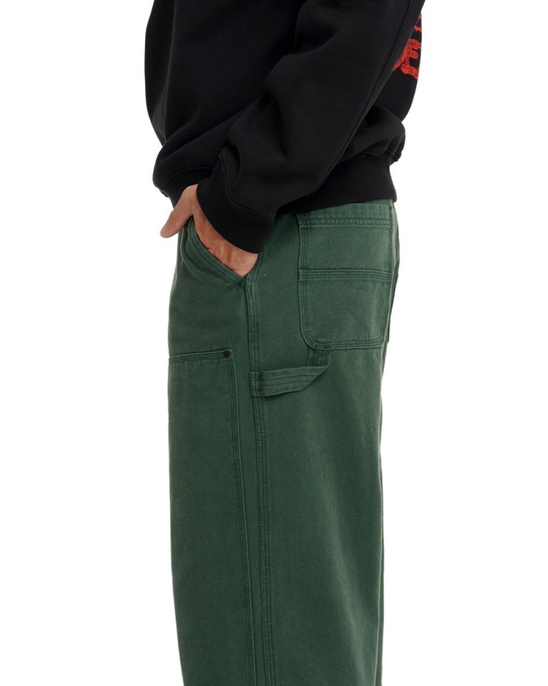 Green Brain Dead Double Knee Utility Pant | USA JBPZ50928