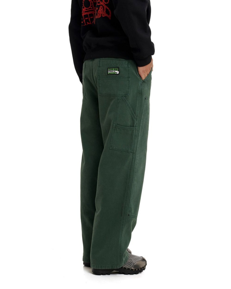 Green Brain Dead Double Knee Utility Pant | USA JBPZ50928