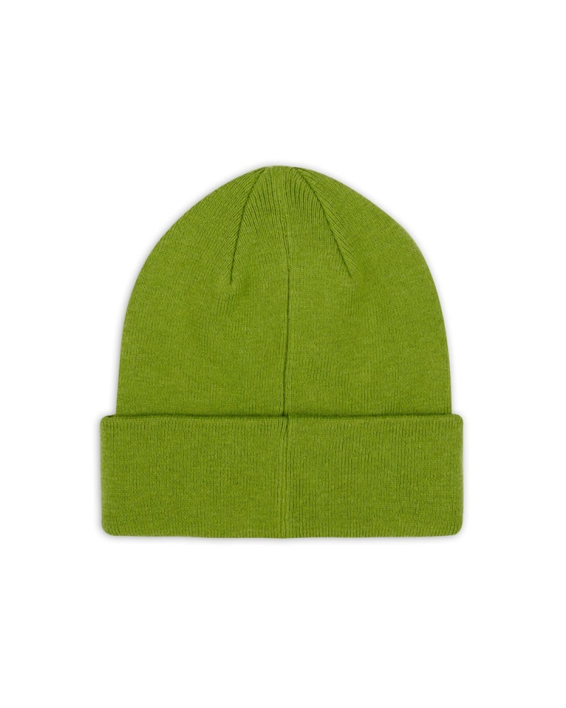 Green Brain Dead Fw22 Logo Head Wool Beanie | USA OMFB68710