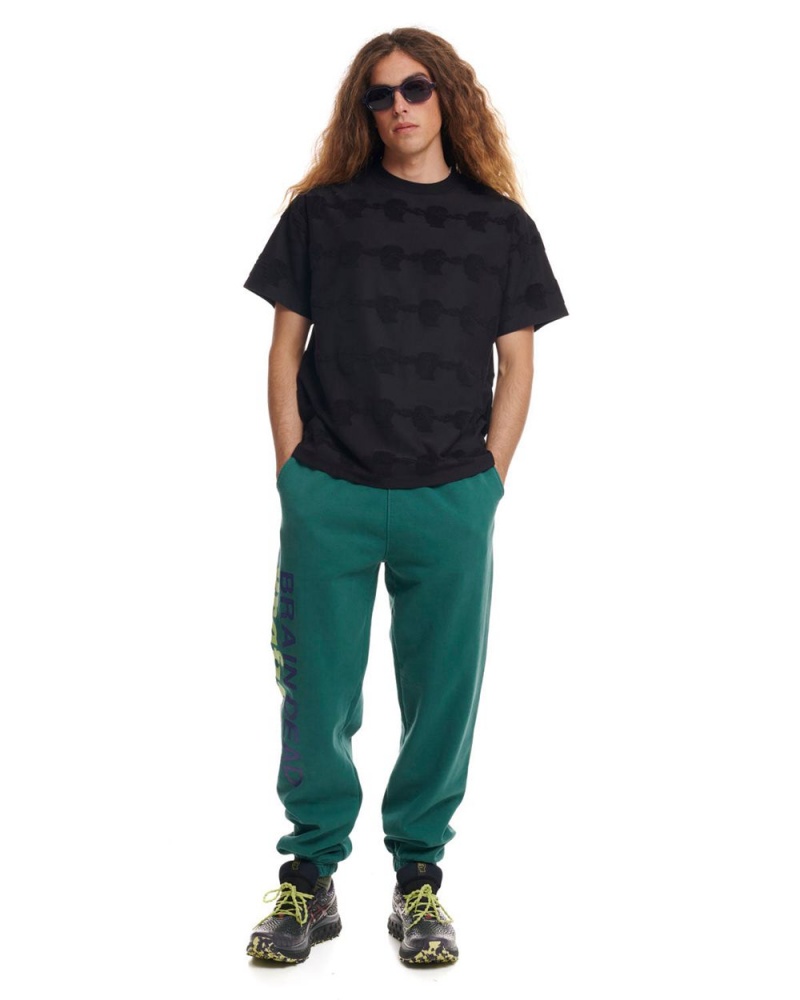 Green Brain Dead Grafix Sweatpant | USA WAOM24860