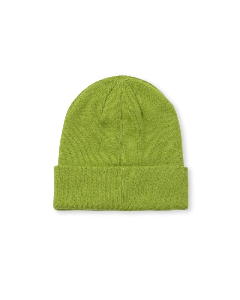 Green Brain Dead Logo Head Beanie | USA OUQE83706