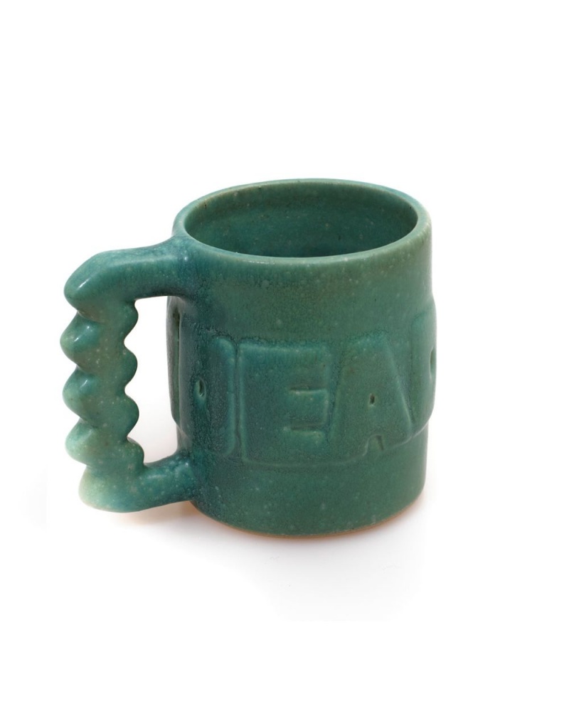 Green Brain Dead Mexico Ceramic Mug Homeware | USA FBKE49170