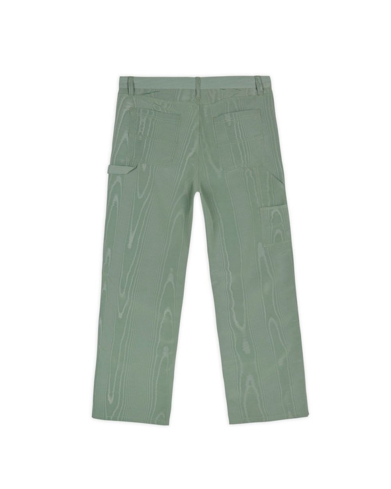 Green Brain Dead Moire Double Knee Utility Pant | USA OYFD78362